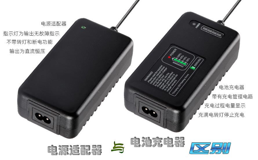 電源适配器能當充電器用嗎