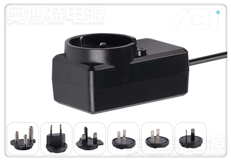 可換頭轉換電源适配器